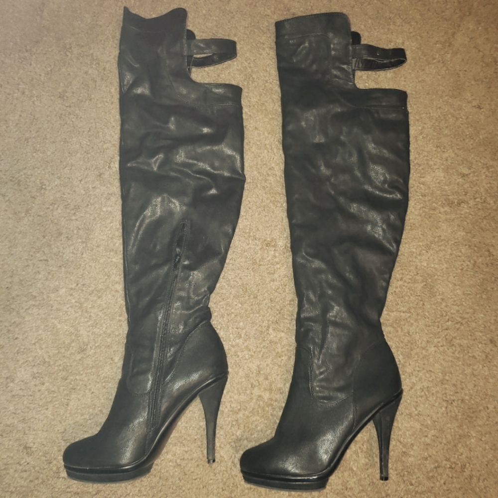 Thigh high boots